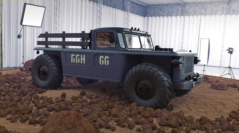 GAZ-66 Custom Pick-up