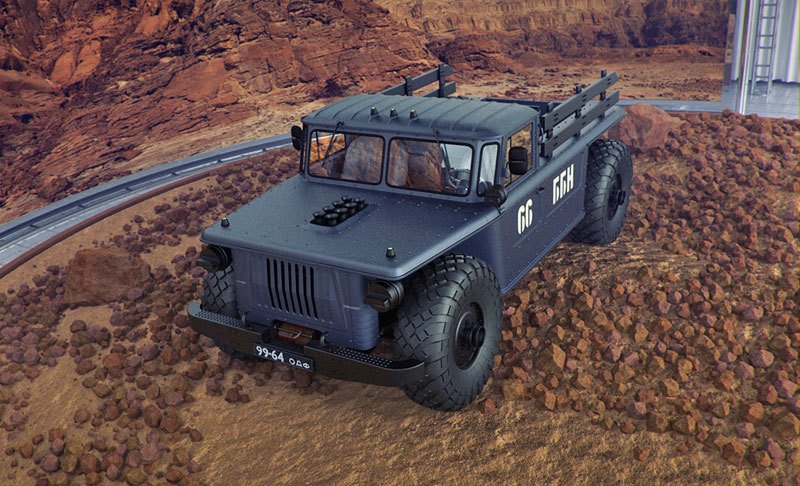 GAZ-66 Custom Pick-up