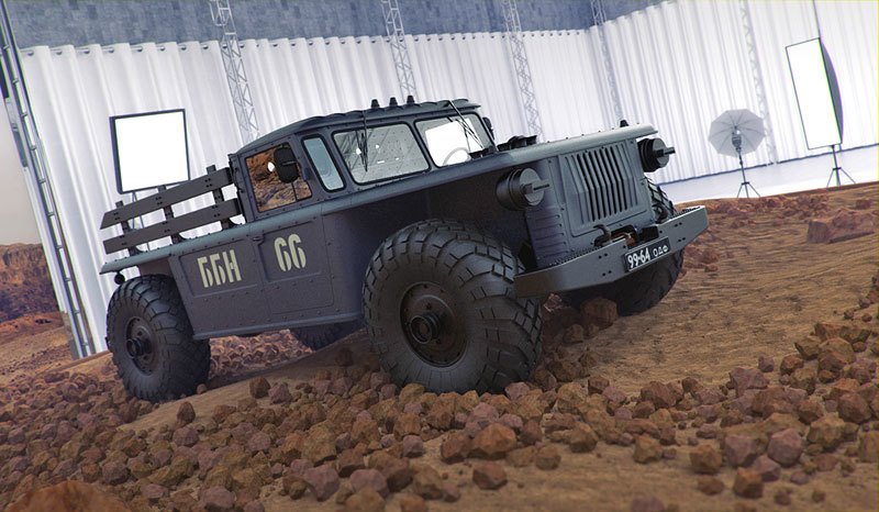 GAZ-66 Custom Pick-up