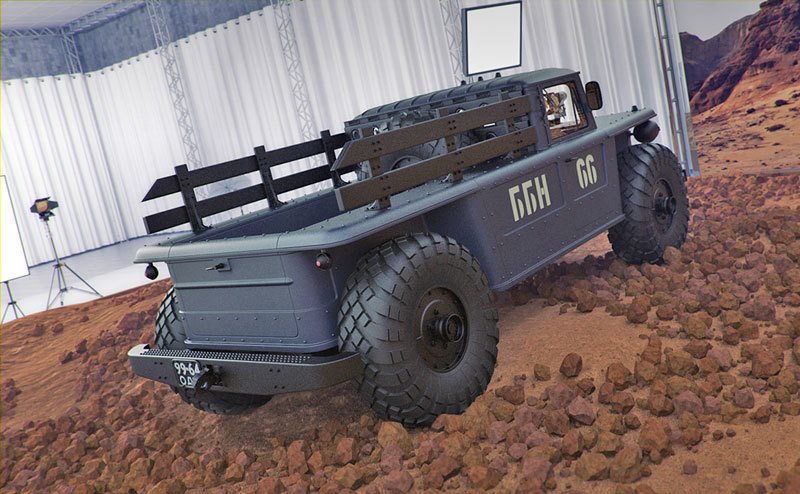 GAZ-66 Custom Pick-up