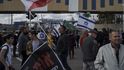 Izraelští aktivisté se snaží zablokovat přísun humanitární pomoci do Gazy (1.2.2024)