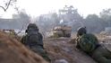 Izraelští vojáci při pozemní operaci v Gaze (9.11.2023)