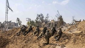 Postup Izraelců během pozemní ofenzivy v Gaze (5.11.2023)