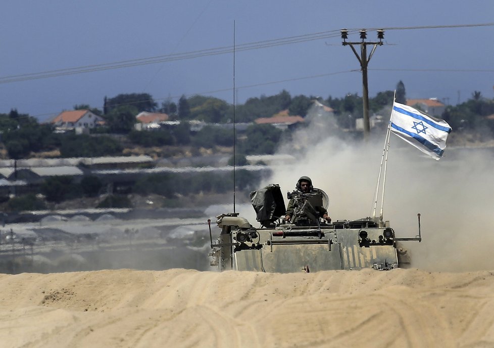 Izraelská vlajka není v pásmu Gazy vítaná