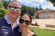 S manželkou Evou si užívá Petr Gazdík dovolenou také v Lázních Luhačovice (červenec 2020)