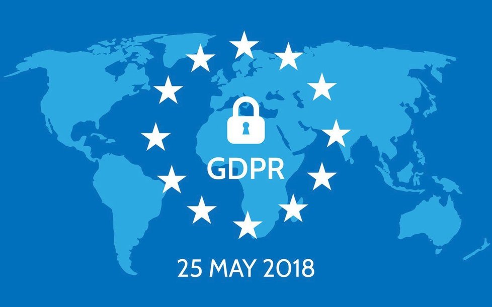 GDPR začne platit od 25. května 2018