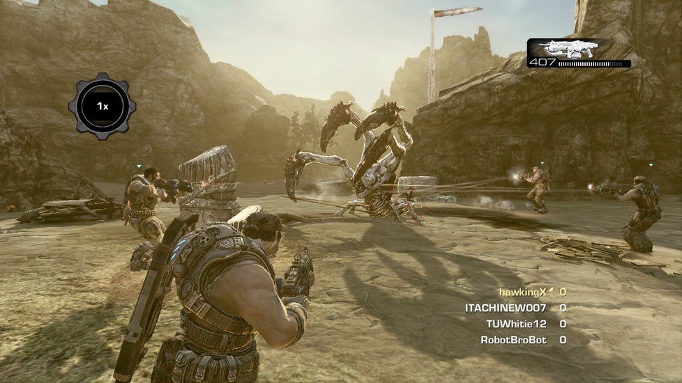 Kampaň lze hrát kooperativně až ve čtyřech hráčích prostřednictvím Xbox Live