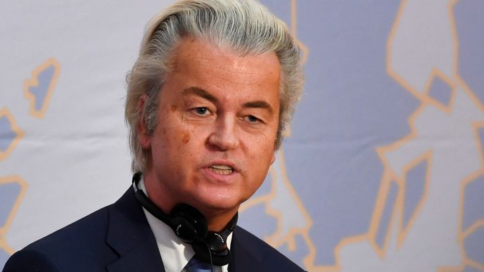 Geert Wilders v Praze