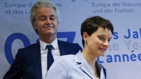 Geert Wilders a Frauke Petry