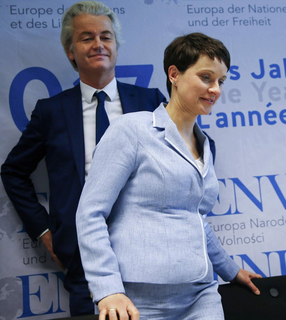 Geert Wilders a Frauke Petry