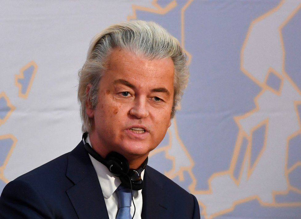 Geert Wilders v Praze