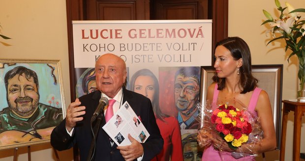 Lucie Gelemová a Felix Slováček
