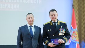 Generál FSB Alexandr Kumanjajev dostal roku 2023 ocenění od guvernéra Jaroslavli - za odhalování korupce.