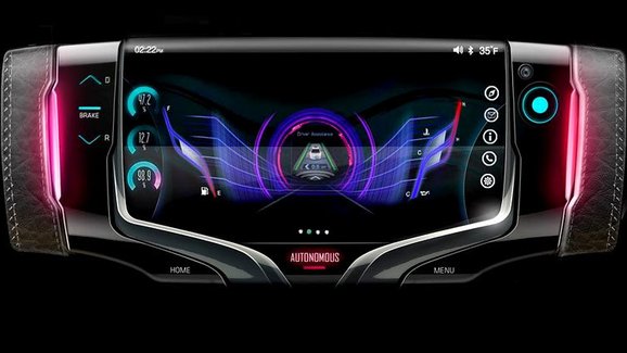 General Motors ukazuje koncept volantu budoucnosti. Vypadá spíš jako přenosná herní konzole