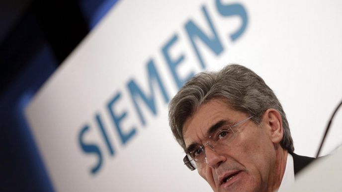 Generální ředitel koncernu Siemens Joe Kaeser