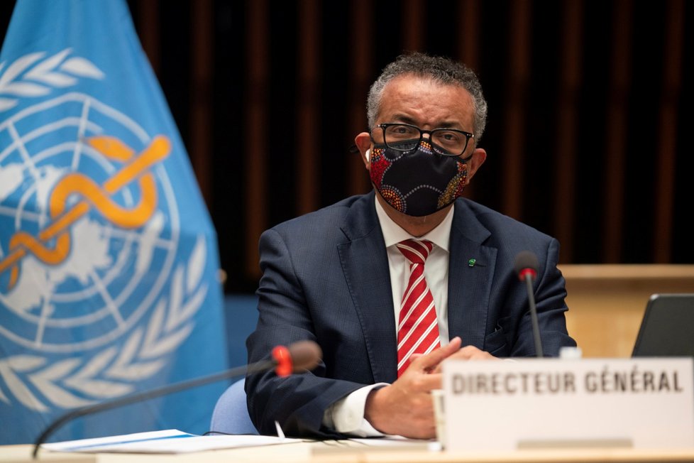 Generální ředitel WHO Tedros Adhanom Ghebreyesu