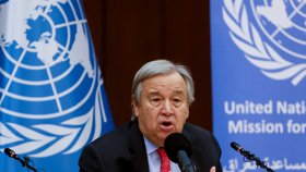 Generální tajemník OSN António Guterres