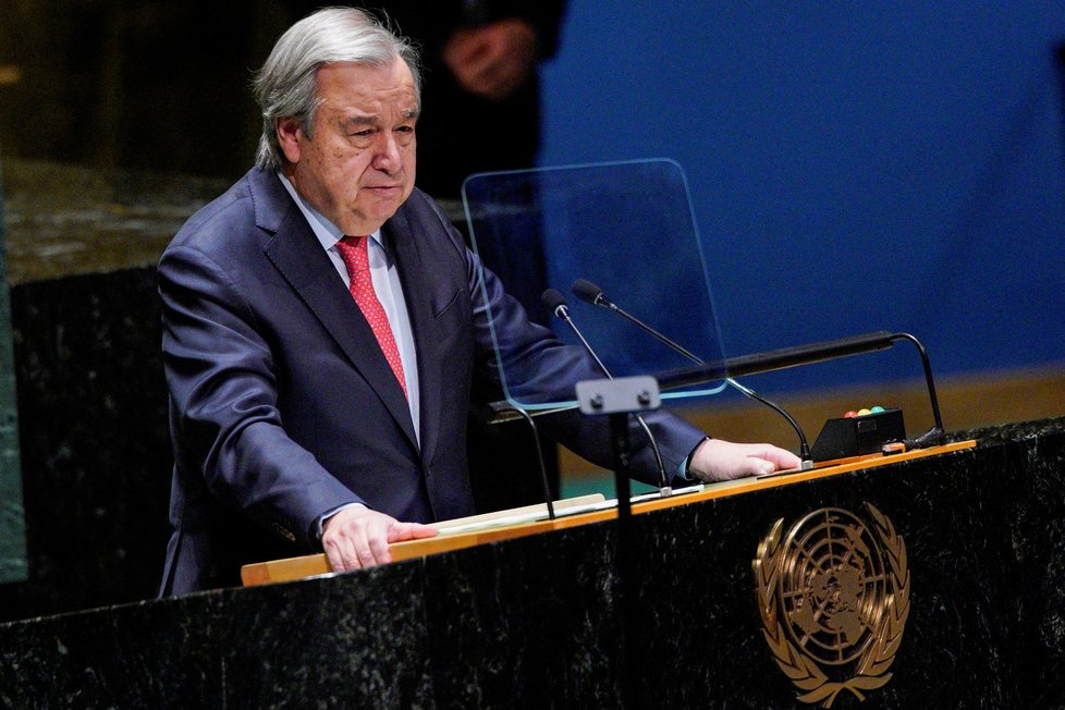 Generální tajemník OSN António Guterres