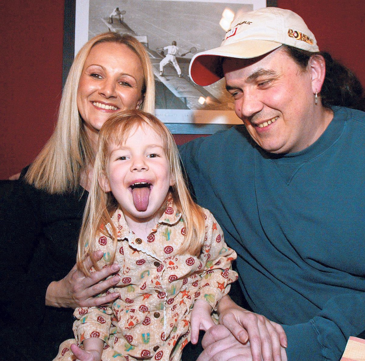 Šťastná rodinka v roce 2003