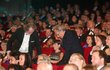 Slavnostní zakončení KVIFF 2022 - Geoffrey Rush a Bolek Polívka