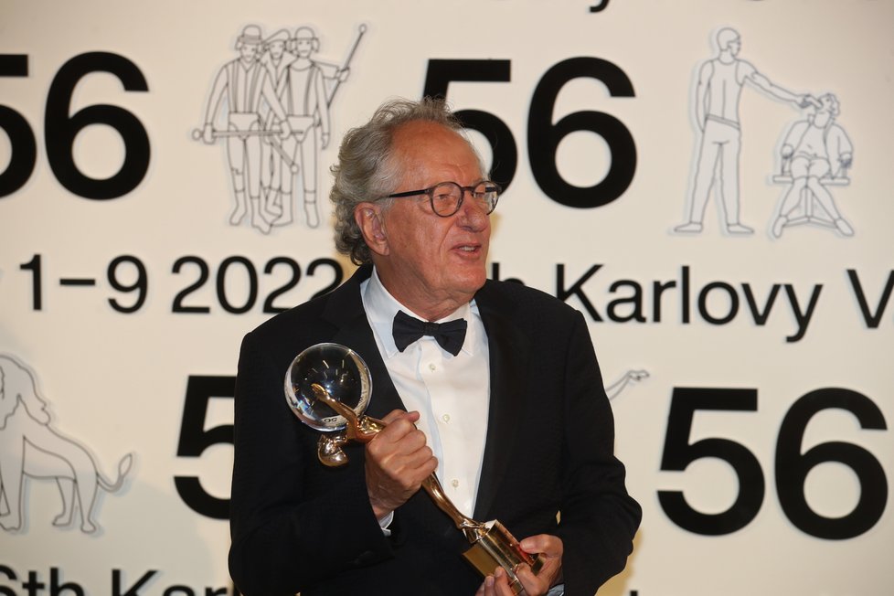 Slavnostní zakončení KVIFF 2022 - Geoffrey Rush