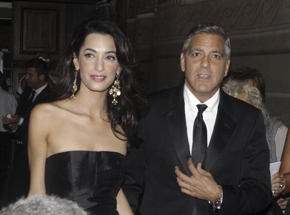 George Clooney a Amal Alamuddin