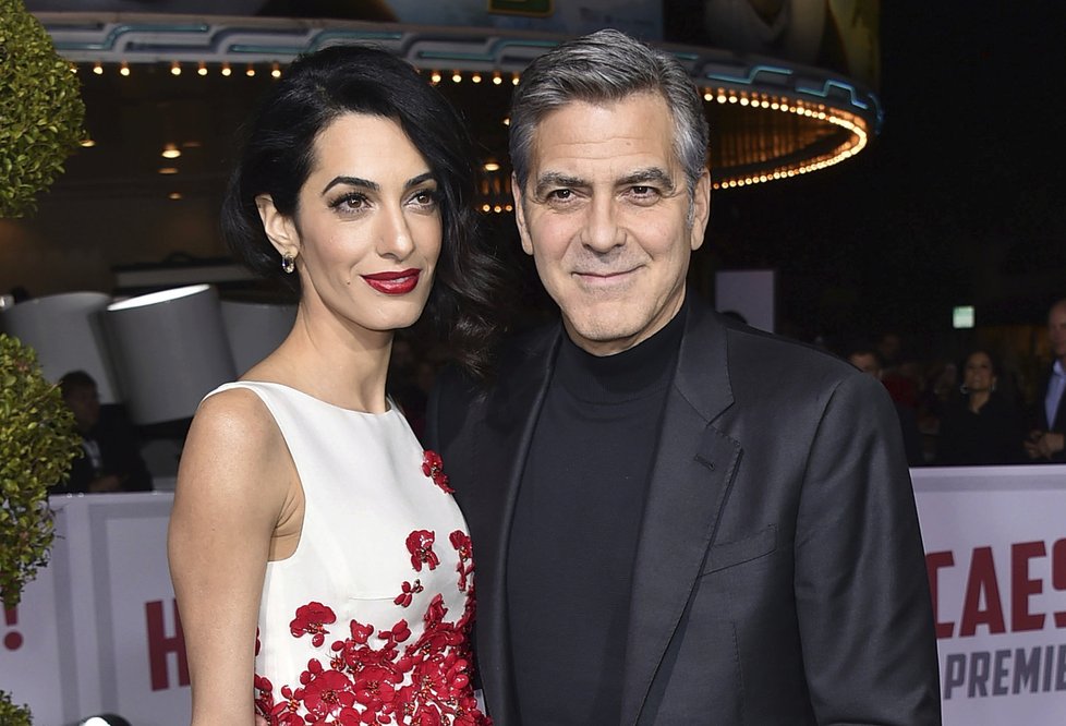 George Clooney s manželkou Amal