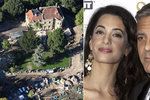George Clooney s manželkou přestavují své sídlo v Británii. Probíhající stavba ale vadí sousedům.