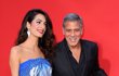 George a Amal Clooney