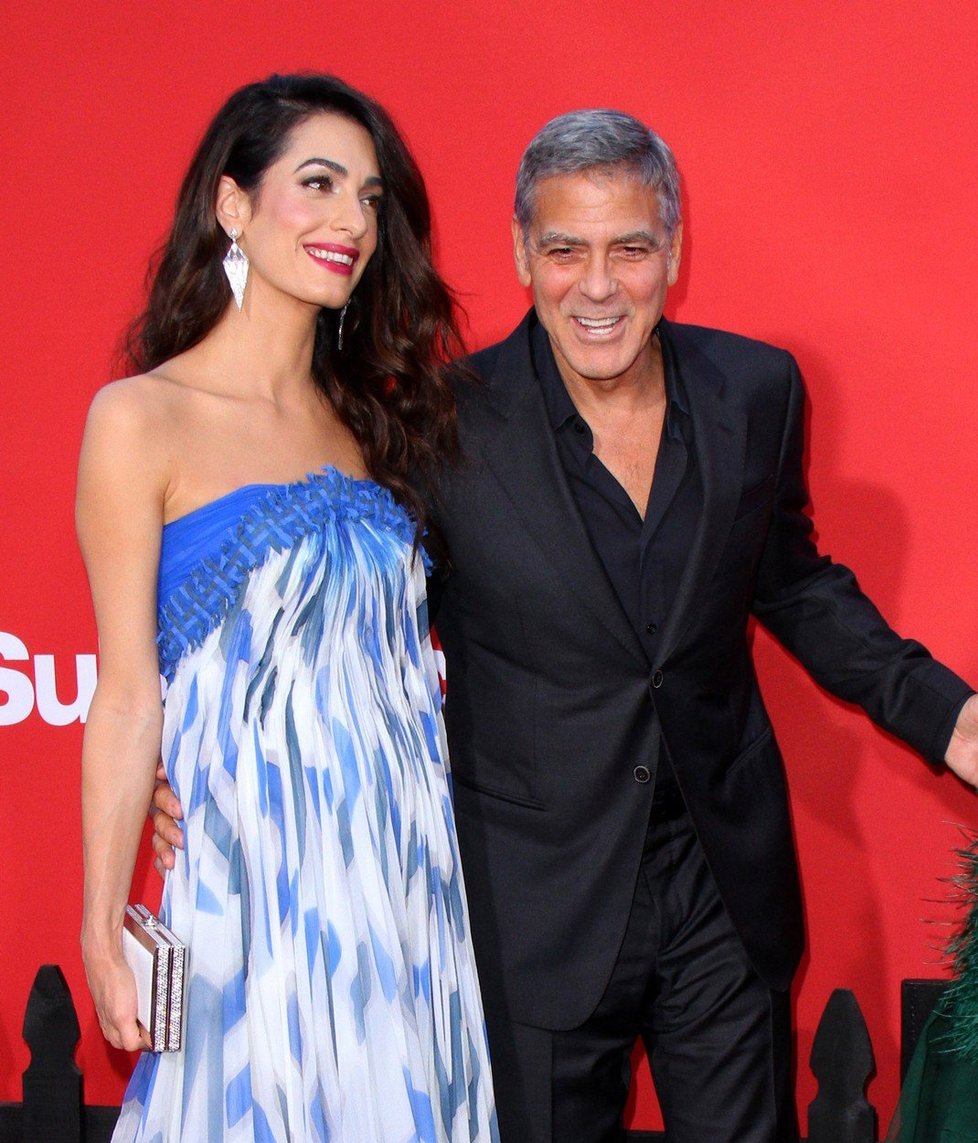 George Clooney s manželkou Amal