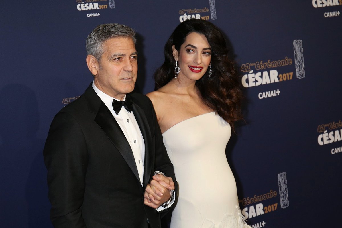 George a Amal Clooney