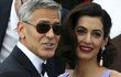 George Clooney a Amal.