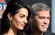 George Clooney s manželkou Amal