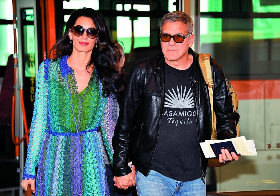 Amal a George