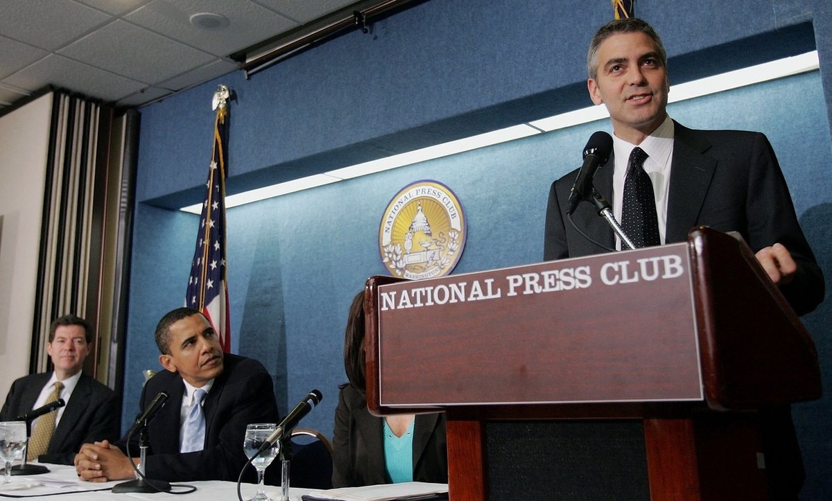 George Clooney se vždy zajímal o politiku.