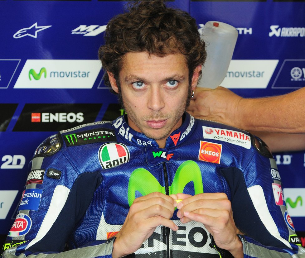 Motorkářský šampion Valentino Rossi
