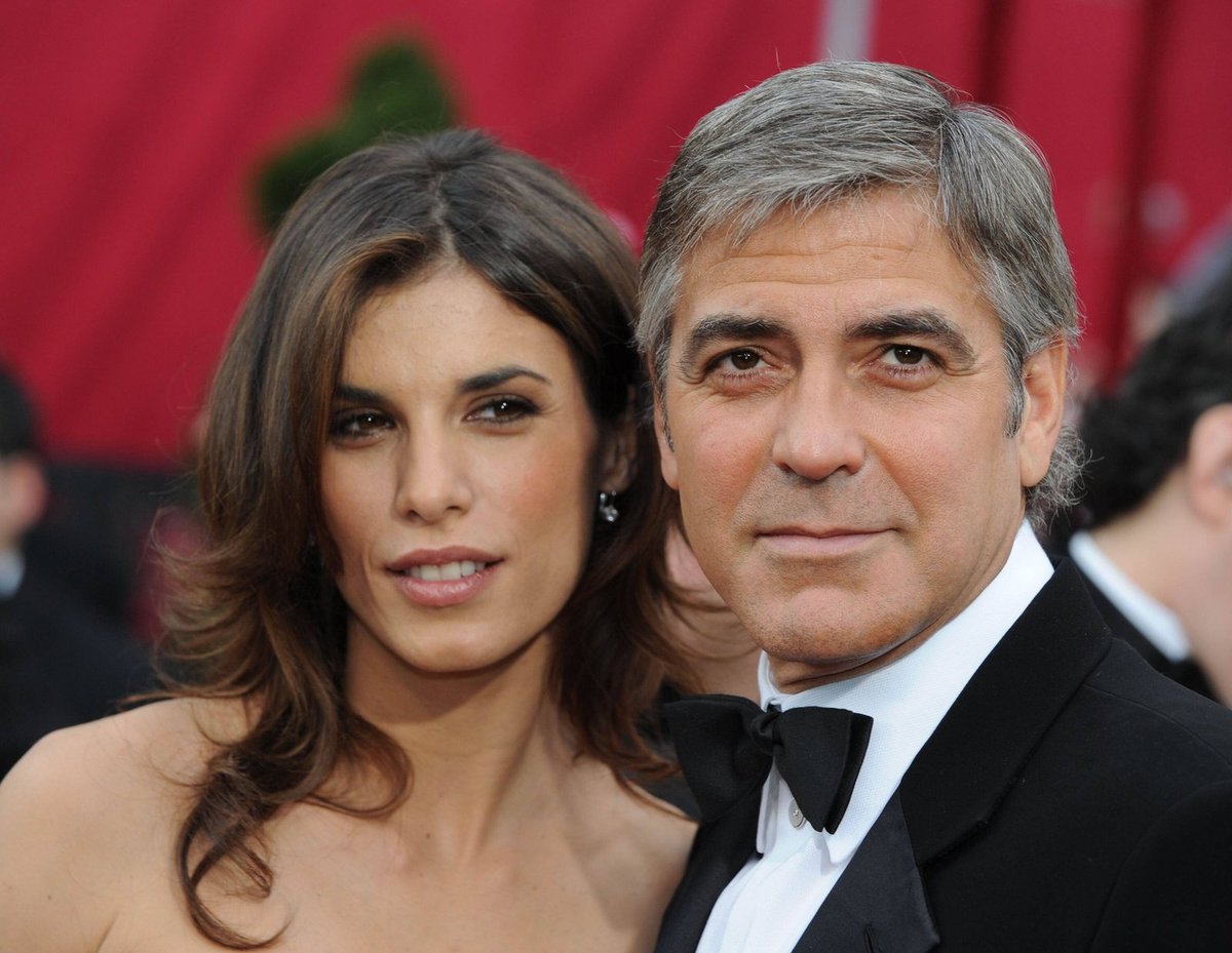 George Clooney (50) &amp; Elisabetta Canalis (33)