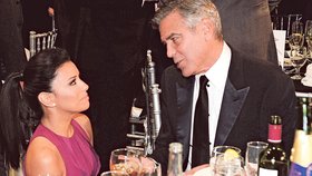 George Clooney a Eva Longoria jsou si skutečně blízcí