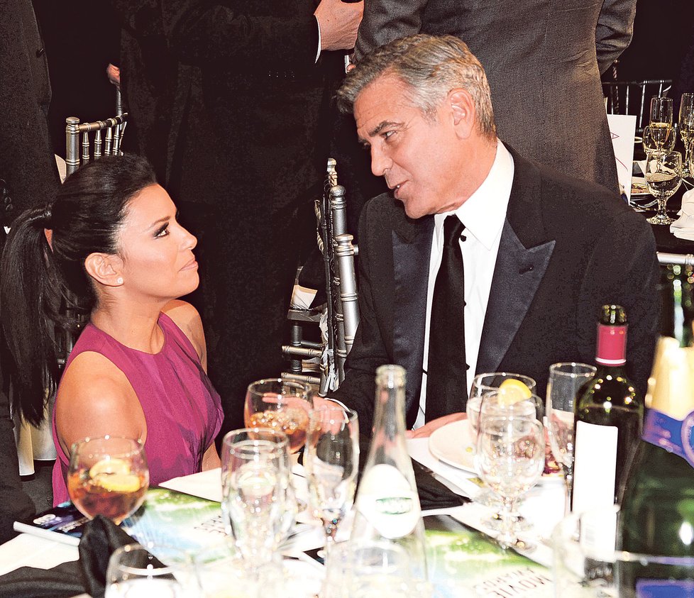 George Clooney a Eva Longoria