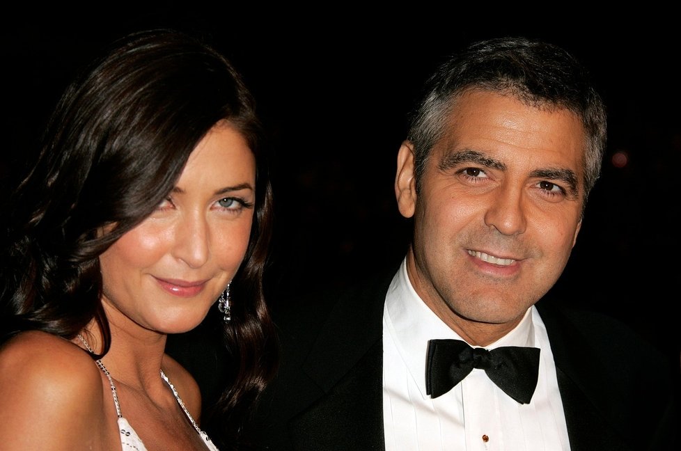 George Clooney a Lisa Snowdon