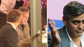 Clooney se na Berlinale věnuje víc jídlu než filmu: 38 tisíc za flákotu masa!