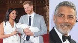 George Clooney odmítl jít za kmotra synovi Meghan! Proč zazdil Archieho?