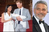 George Clooney odmítl jít za kmotra synovi Meghan! Proč zazdil Archieho?