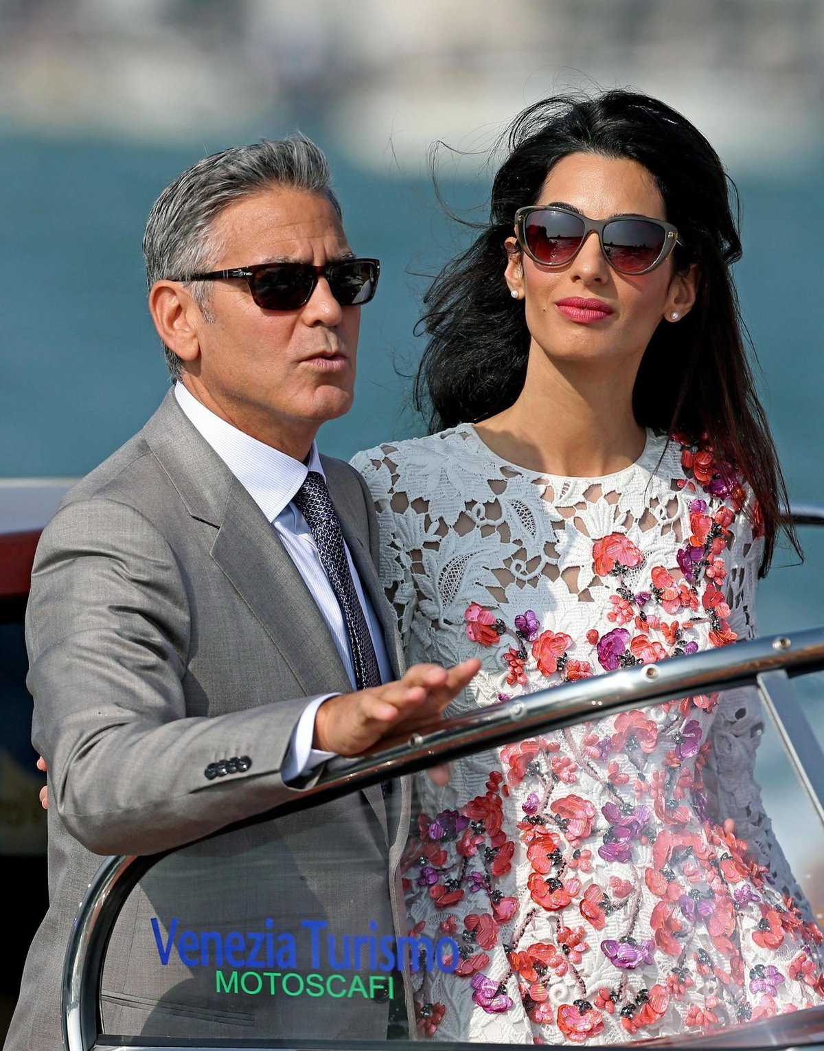 George Clooney a Amal.