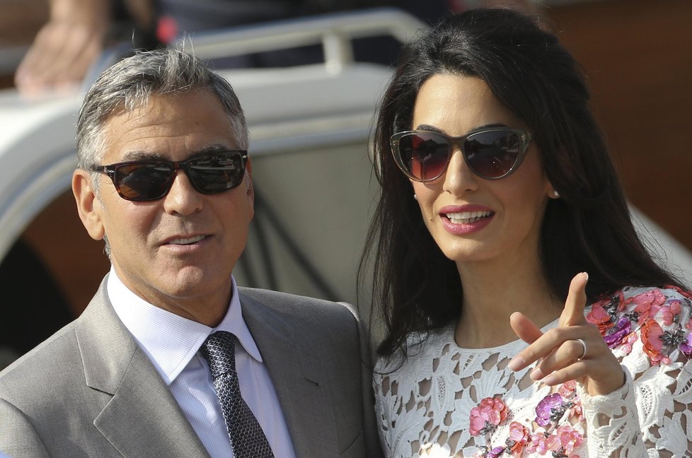 George Clooney a Amal