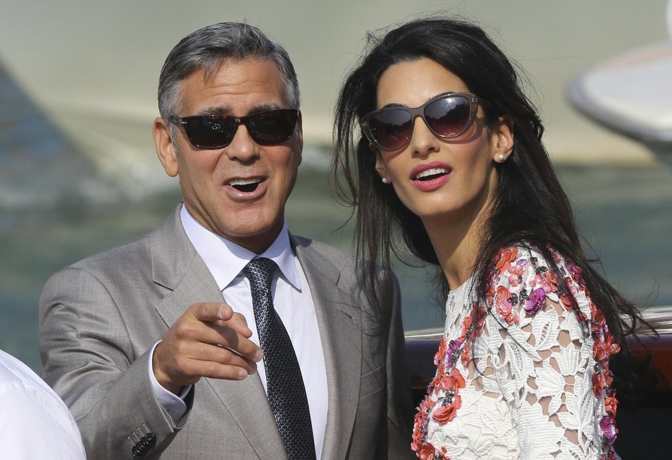 George Clooney a Amal