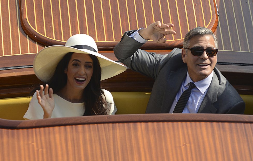 George Clooney a Amal