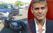 George Clooney mohl být po smrti: Jel stovkou, pak letěl vzduchem!