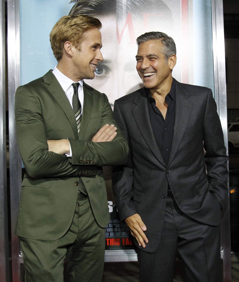 Ryan Gosling a George Clooney