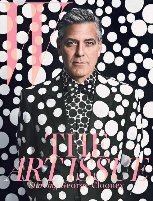 George Clooney pro W magazine